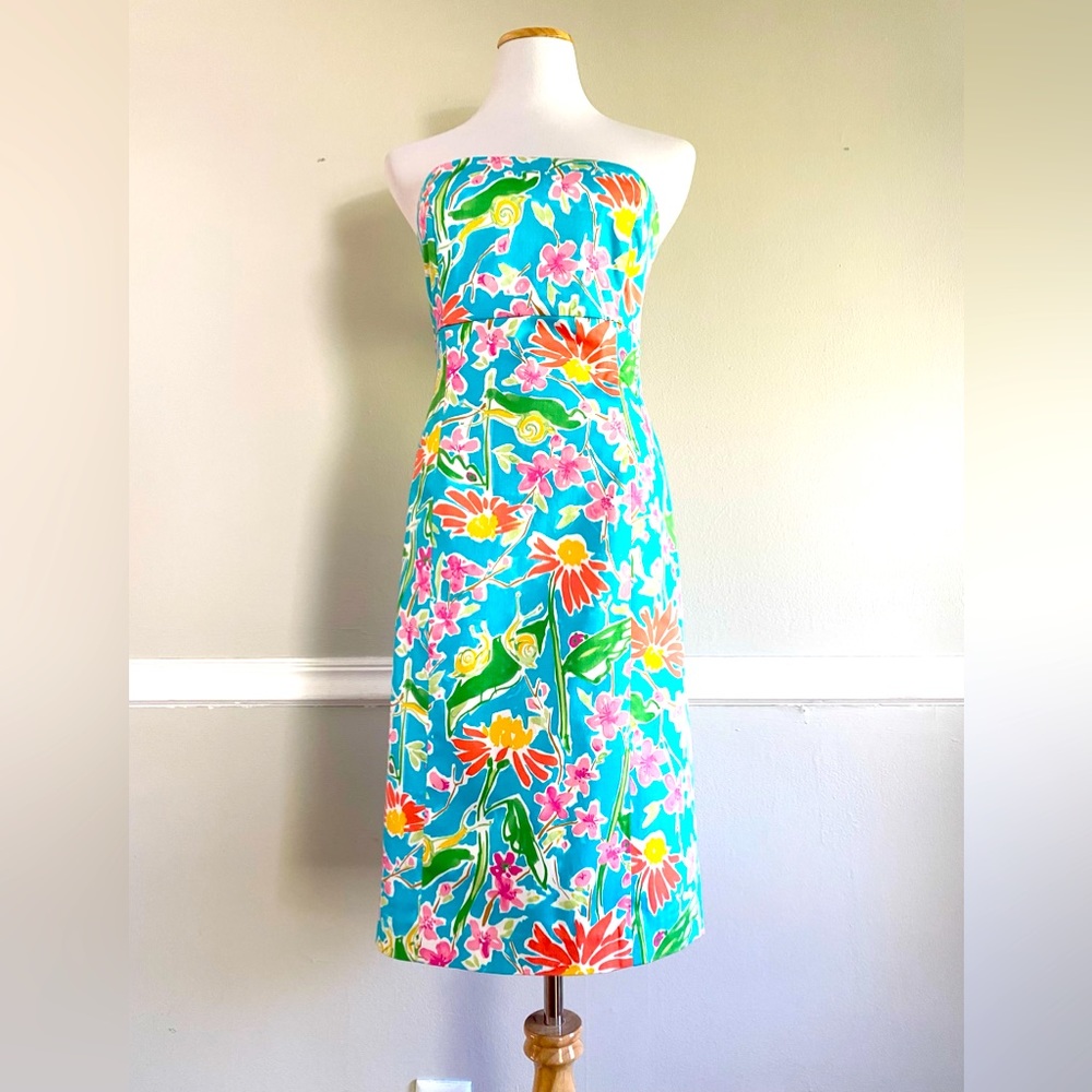 ISLAND REPUBLIC Strapless Sundress
